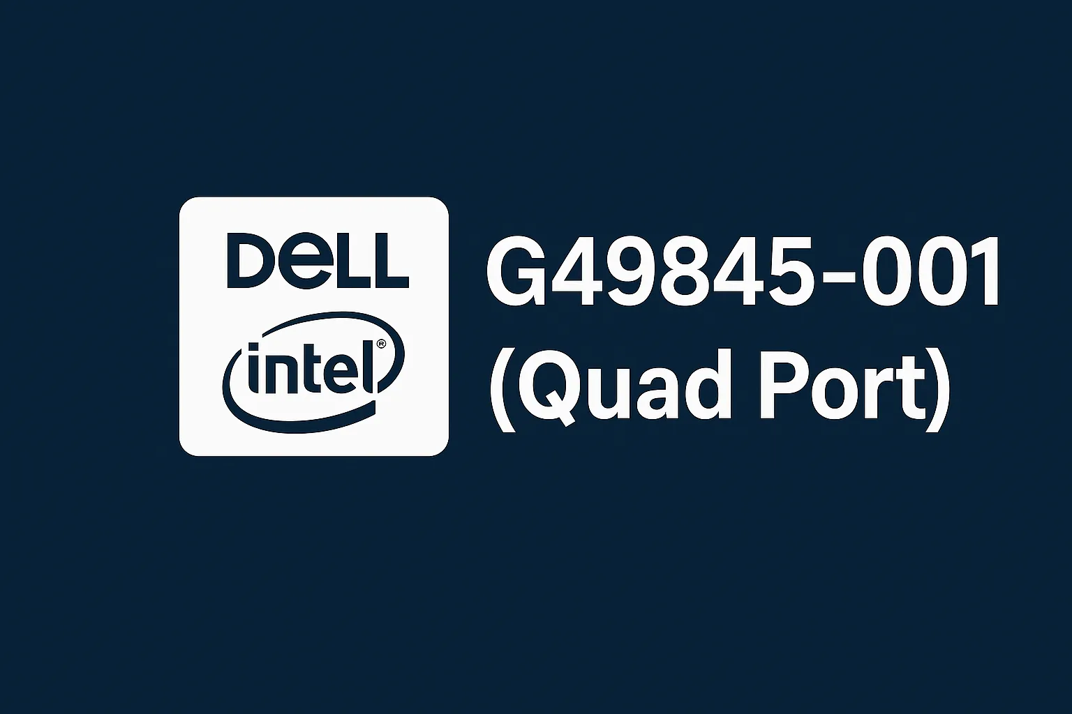 Dell Intel G49845-001